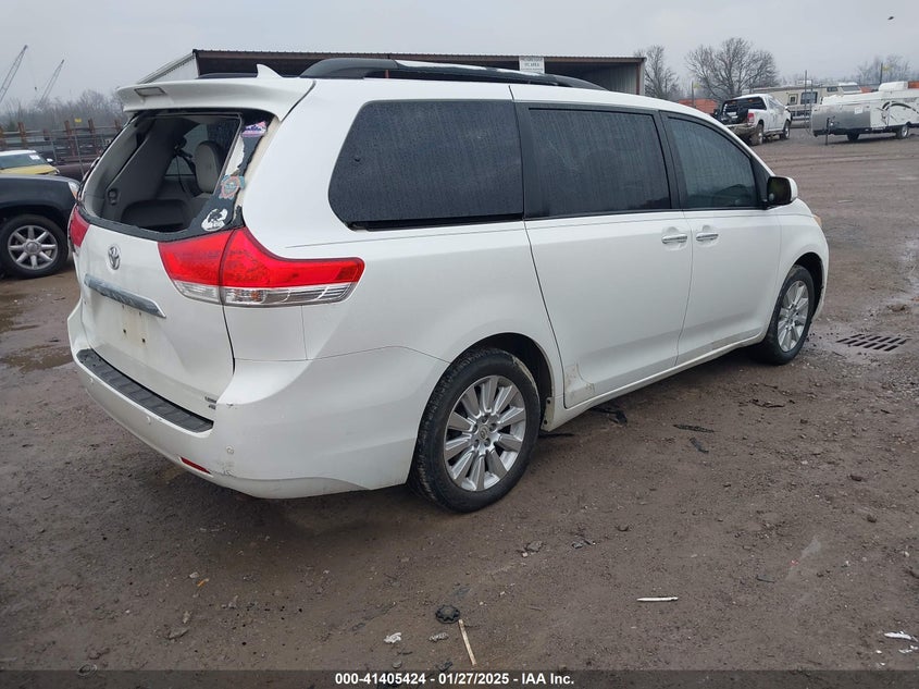 2011 TOYOTA SIENNA VIN: 5TDDK3DC8BS010051