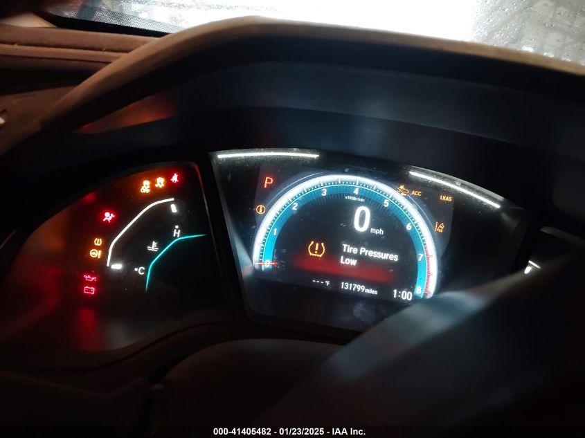 2019 Honda Civic Lx VIN: 19XFC2F61KE026576 Lot: 41405482