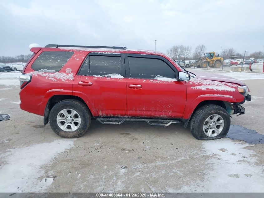 2018 Toyota 4Runner Sr5 Premium VIN: JTEBU5JR5J5535848 Lot: 41405864