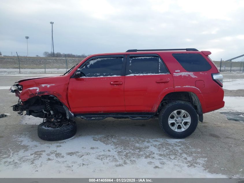 2018 Toyota 4Runner Sr5 Premium VIN: JTEBU5JR5J5535848 Lot: 41405864
