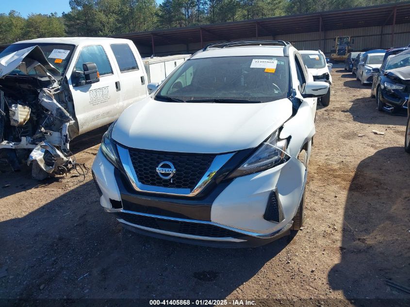2019 Nissan Murano Sv VIN: 5N1AZ2MJ6KN131766 Lot: 41405868
