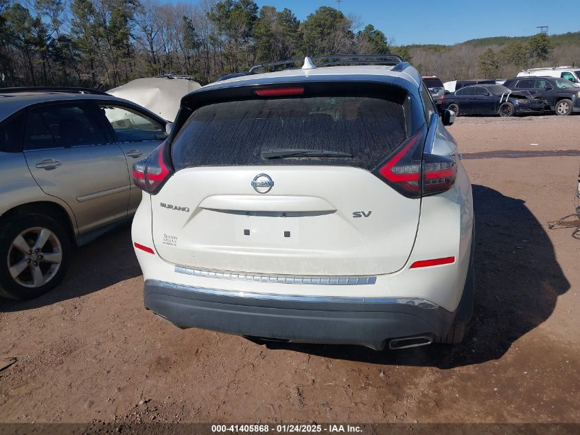2019 Nissan Murano Sv VIN: 5N1AZ2MJ6KN131766 Lot: 41405868