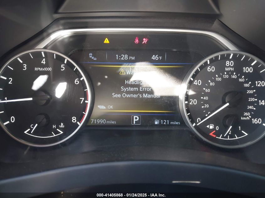 2019 Nissan Murano Sv VIN: 5N1AZ2MJ6KN131766 Lot: 41405868