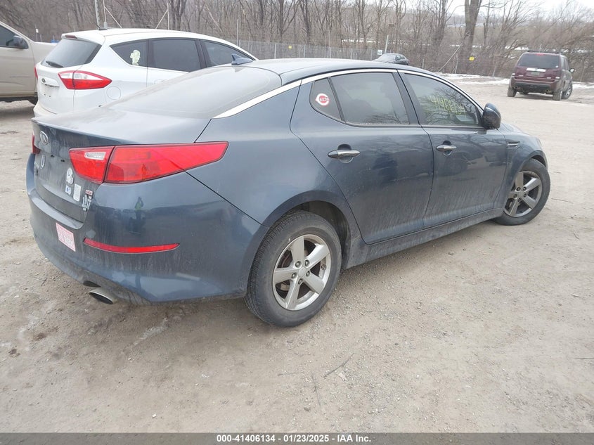 2015 KIA OPTIMA VIN: KNAGM4A7XF5601494