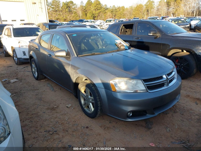 2013 DODGE AVENGER SXT - 1C3CDZCB6DN558418