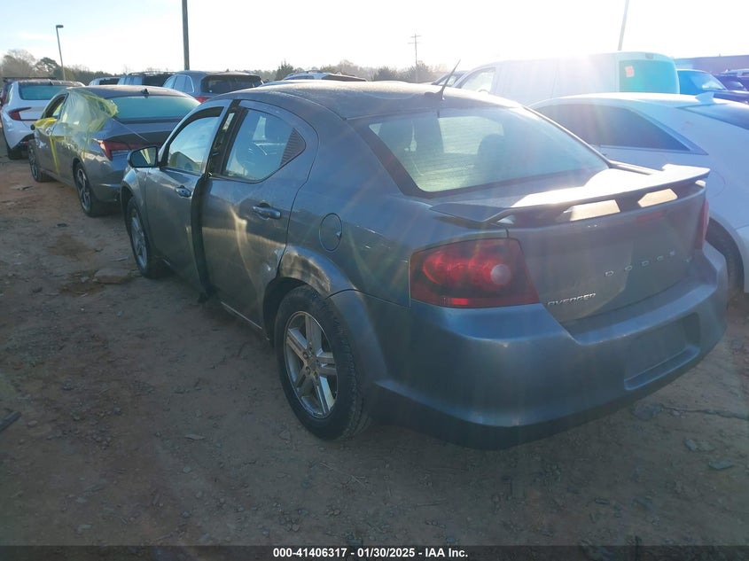 2013 DODGE AVENGER SXT - 1C3CDZCB6DN558418