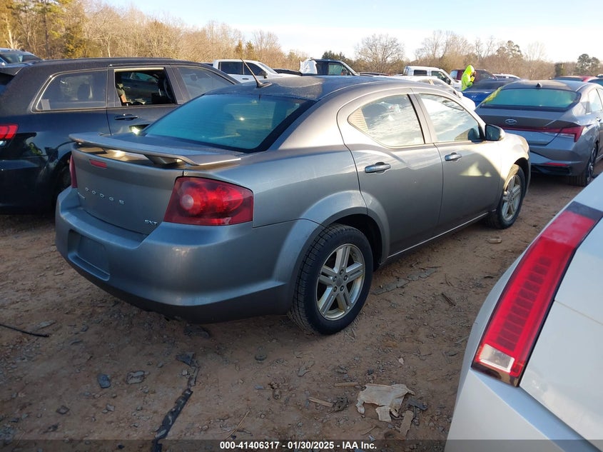 2013 DODGE AVENGER SXT - 1C3CDZCB6DN558418