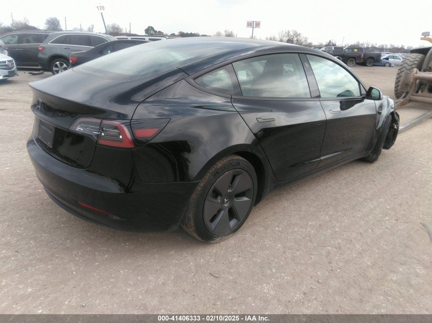 Vin: 5yj3e1ea2pf500419, lot: 41896853, tesla model 3 rear-wheel drive 20234