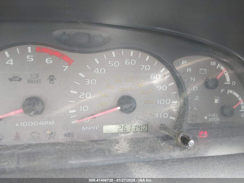 2001 Toyota Sequoia Sr5 V8 VIN: 5TDZT34A91S032950 Lot: 41406720