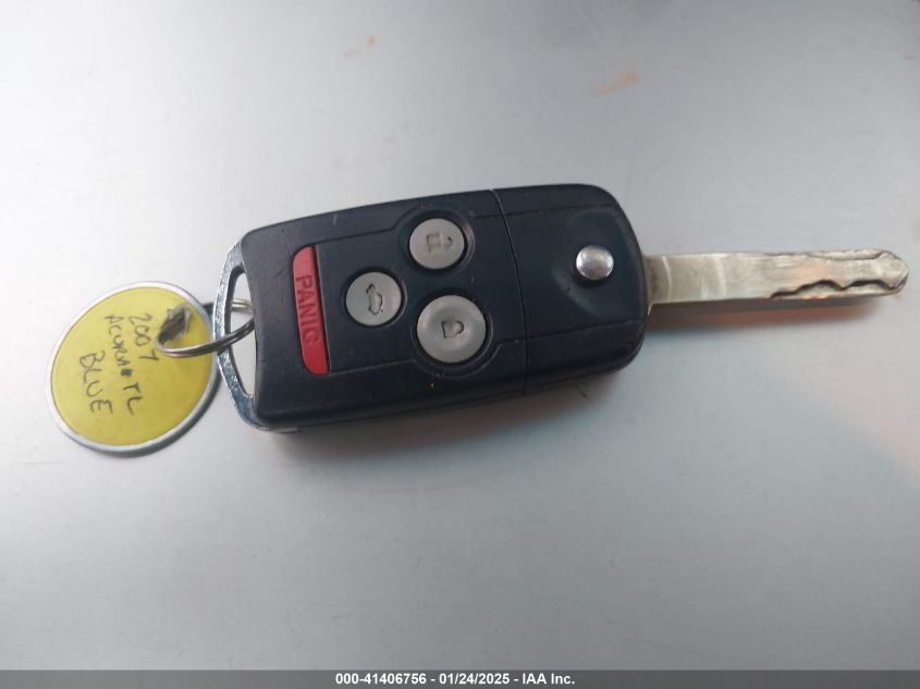 2007 Acura Tl Type S VIN: 19UUA76577A015417 Lot: 41406756