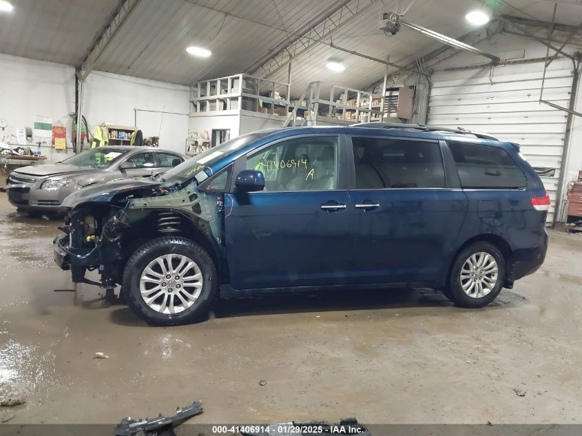 2012 Toyota Sienna Xle/Limited VIN: 5TDYK3DC3CS263331 Lot: 41406914