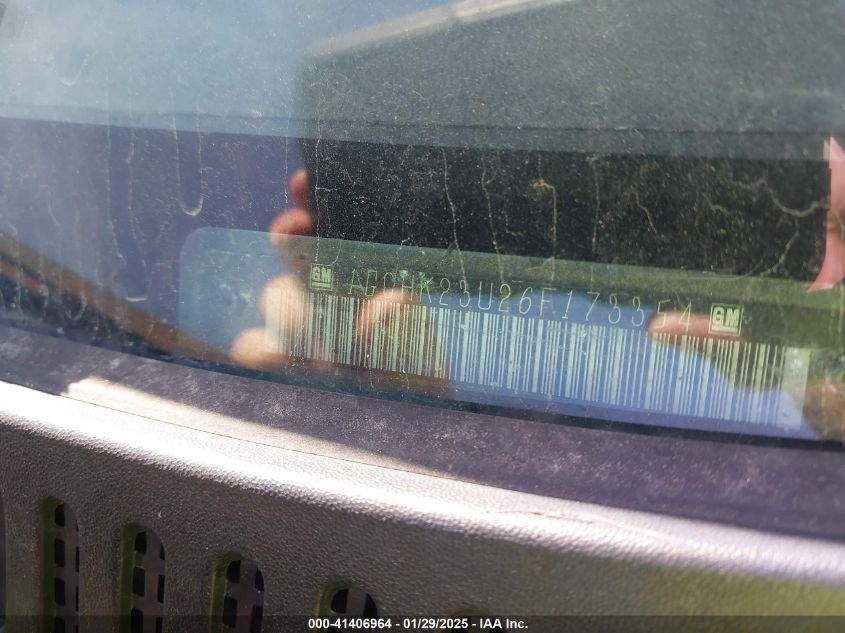 2006 Chevrolet Silverado 2500Hd Lt1 VIN: 1GCHK23U26F173354 Lot: 41406964