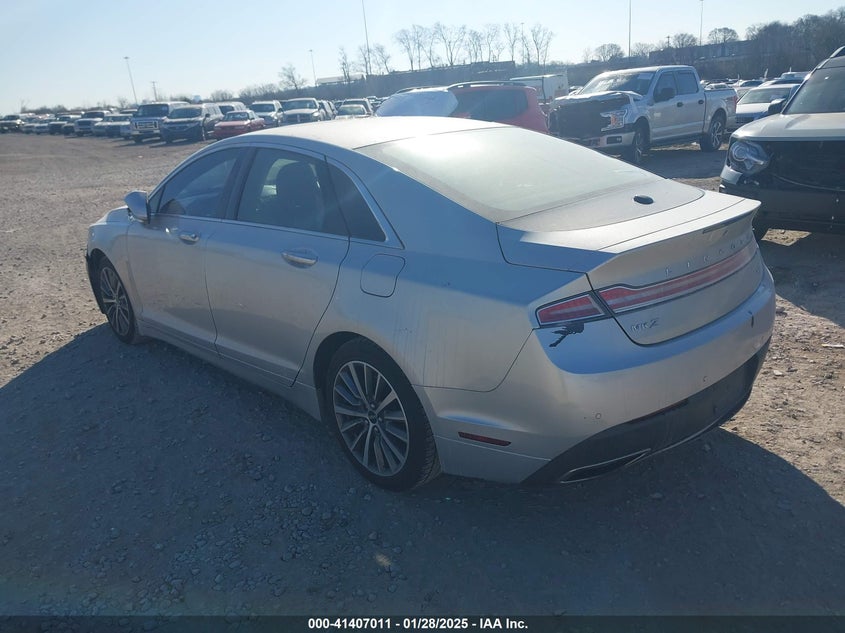 Vin: 3ln6l5c97jr621757, lot: 41897531, lincoln mkz select 20183