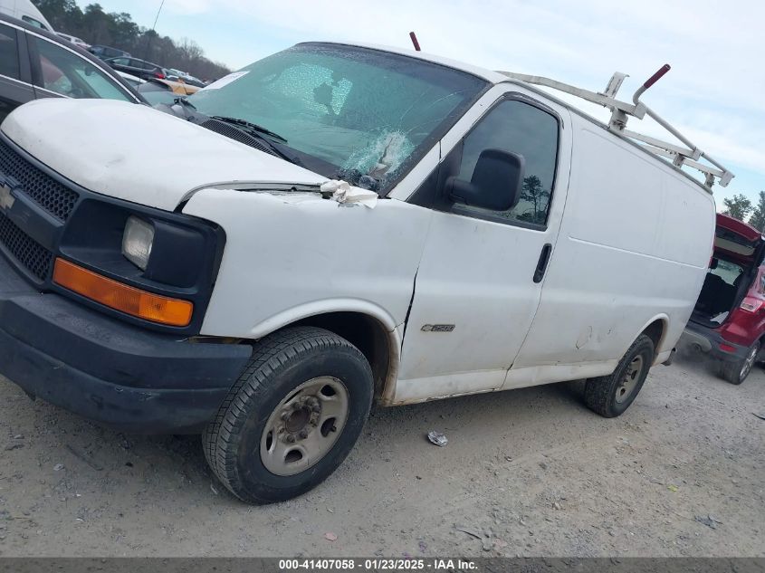 2005 Chevrolet Express VIN: 1GCGG25V351163463 Lot: 41407058
