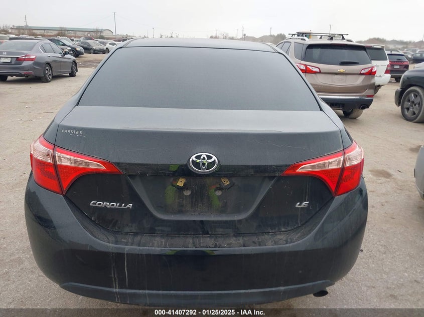 2019 TOYOTA COROLLA LE - 2T1BURHE3KC237849
