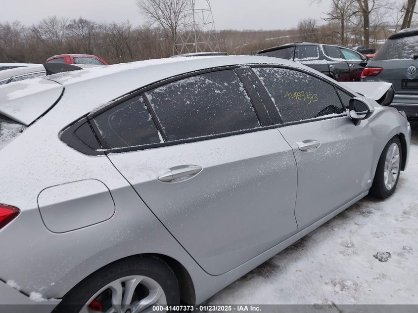 2019 CHEVROLET CRUZE VIN: 3G1BC6SM9KS588889