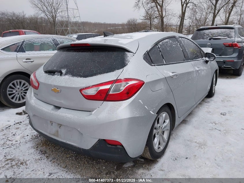2019 CHEVROLET CRUZE VIN: 3G1BC6SM9KS588889