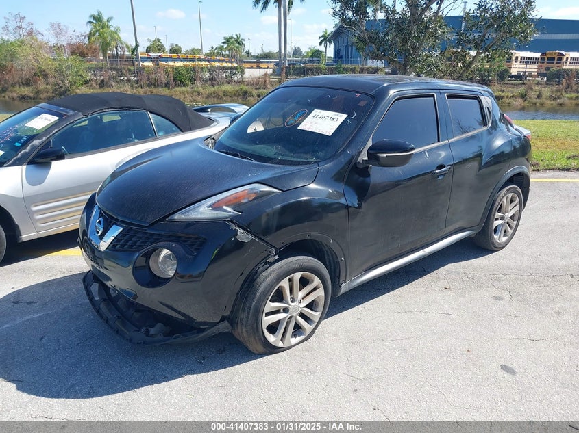 Vin: jn8af5mr4ft502045, lot: 41897903, nissan juke s 20152