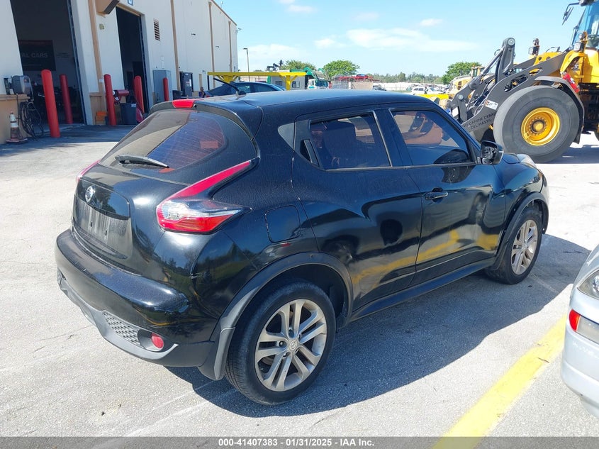 Vin: jn8af5mr4ft502045, lot: 41897903, nissan juke s 20154