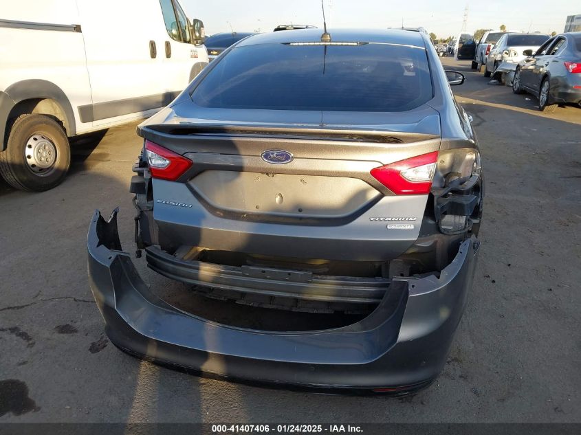 2014 FORD FUSION TITANIUM - 3FA6P0K92ER320435