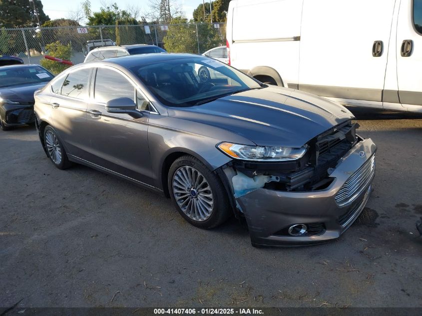 2014 FORD FUSION TITANIUM - 3FA6P0K92ER320435