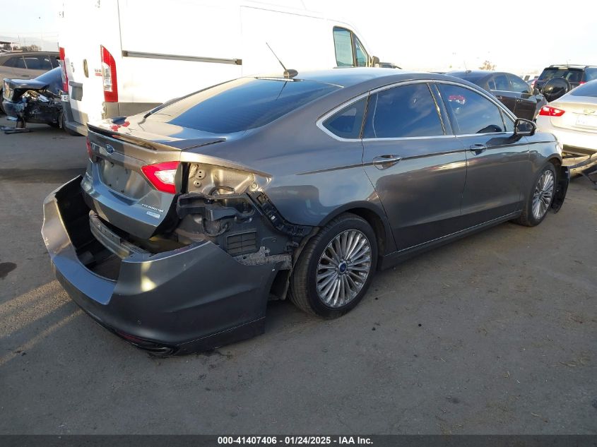 2014 FORD FUSION TITANIUM - 3FA6P0K92ER320435