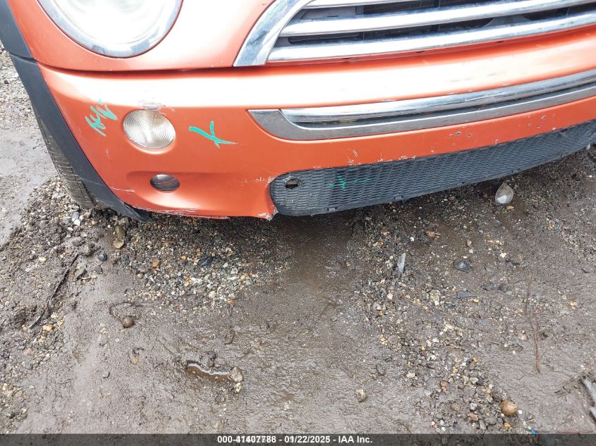 2006 Mini Cooper S VIN: WMWRH33546TF86217 Lot: 41407788