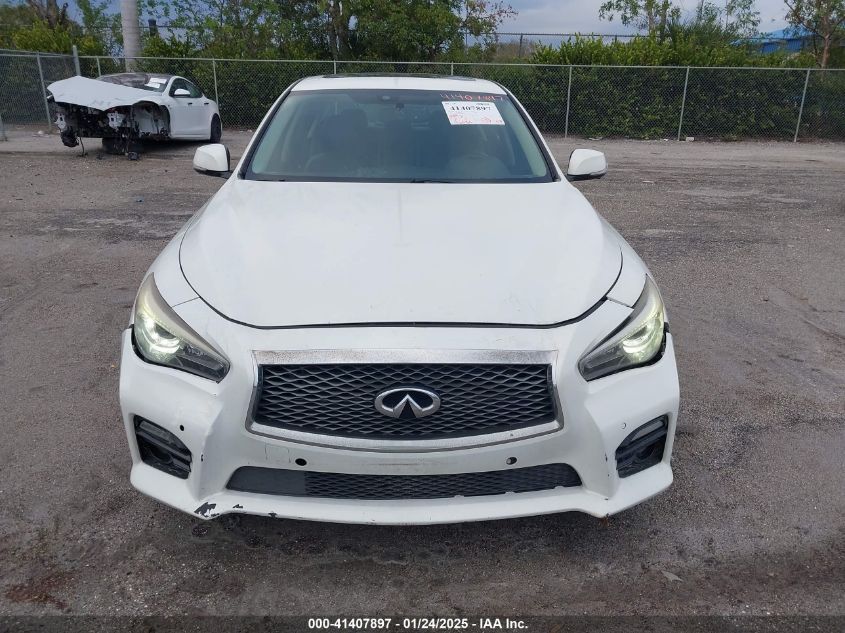 VIN JN1BV7AP2EM670148 2014 INFINITI Q50 no.12