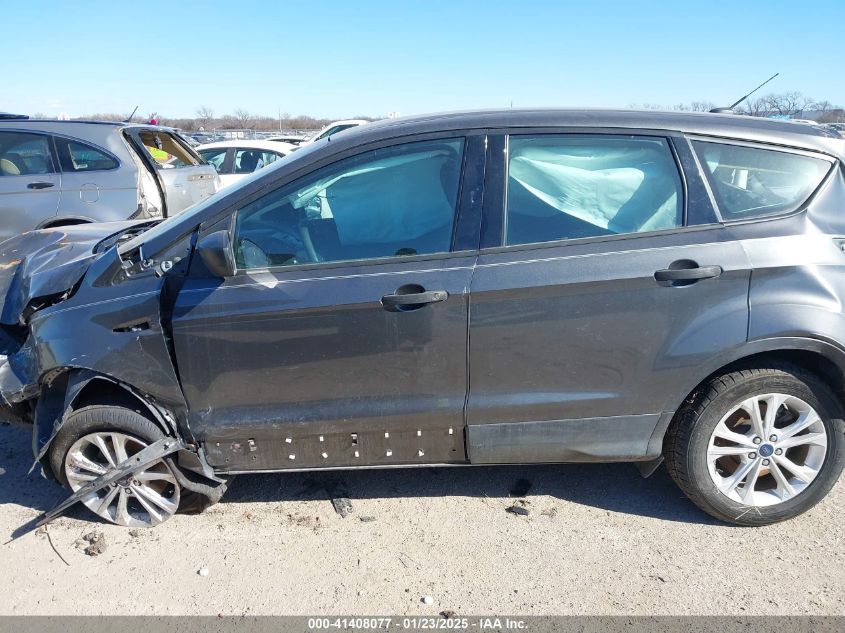 2018 Ford Escape S VIN: 1FMCU0F70JUC59339 Lot: 41408077