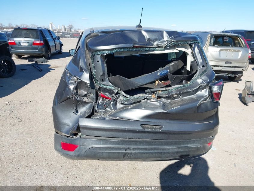 2018 Ford Escape S VIN: 1FMCU0F70JUC59339 Lot: 41408077