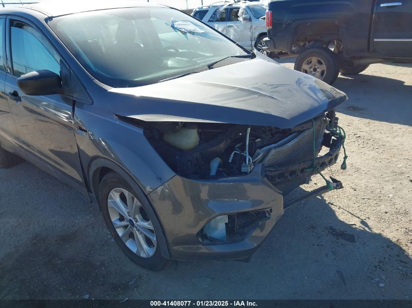 2018 Ford Escape S VIN: 1FMCU0F70JUC59339 Lot: 41408077