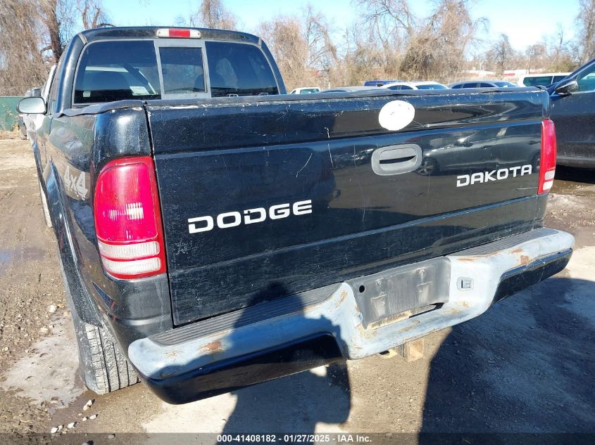 2004 Dodge Dakota Sport VIN: 1D7HG32N24S518815 Lot: 41408182