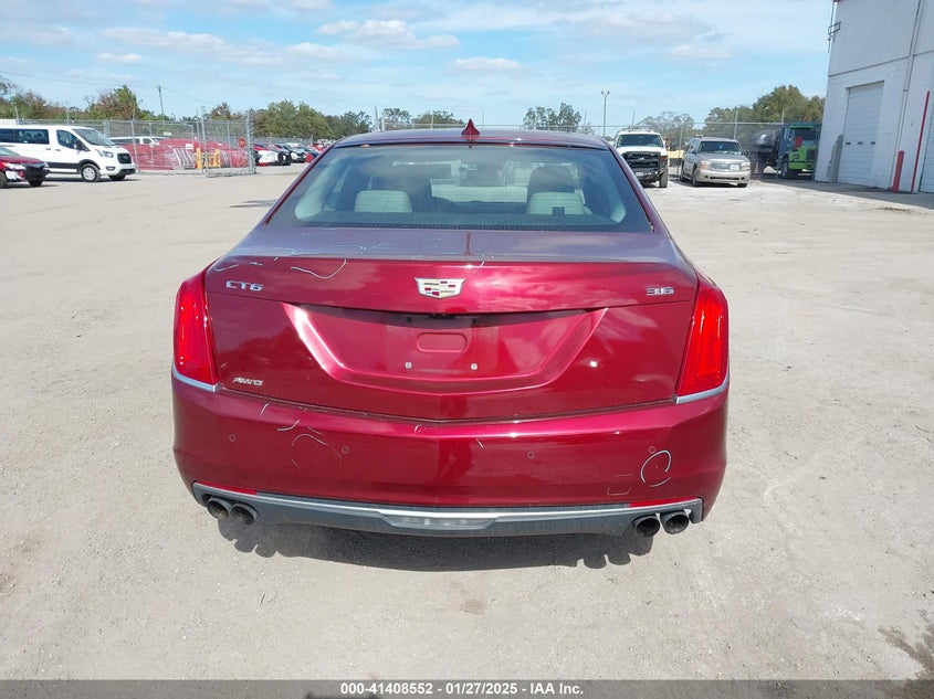 2016 CADILLAC CT6 VIN: 1G6KF5RS9GU167097