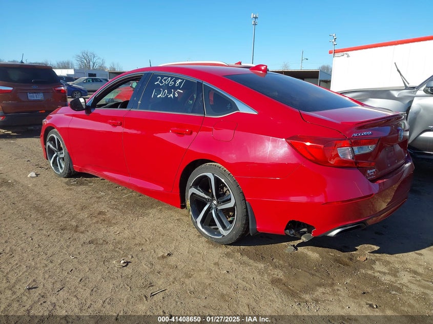 2018 HONDA ACCORD VIN: 1HGCV1F33JA237813