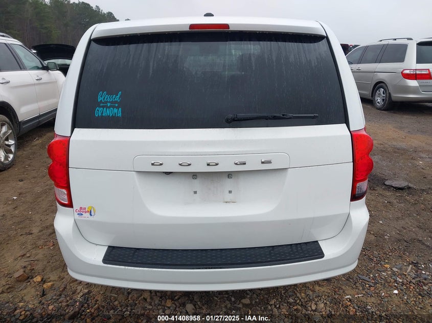 2016 DODGE GRAND CARAVAN SXT - 2C4RDGCG6GR211507