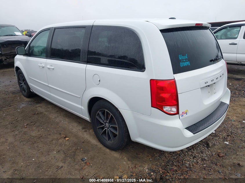2016 DODGE GRAND CARAVAN SXT - 2C4RDGCG6GR211507