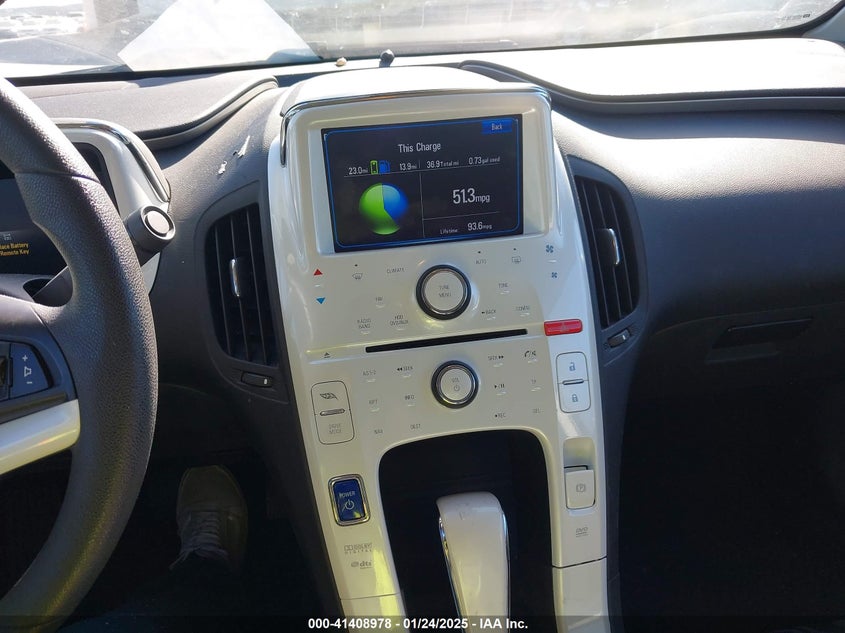 2011 CHEVROLET VOLT VIN: 1G1RC6E43BU102216