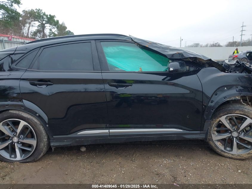 2019 Hyundai Kona Limited VIN: KM8K33A58K4354416 Lot: 41409045