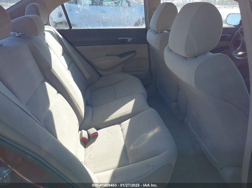 2009 HONDA CIVIC VIN: 2HGFA16599H536326