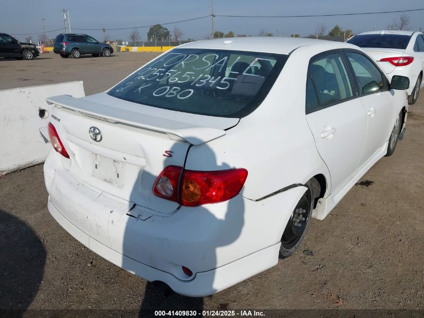 2009 Toyota Corolla S VIN: 1NXBU40EX9Z144236 Lot: 41409830