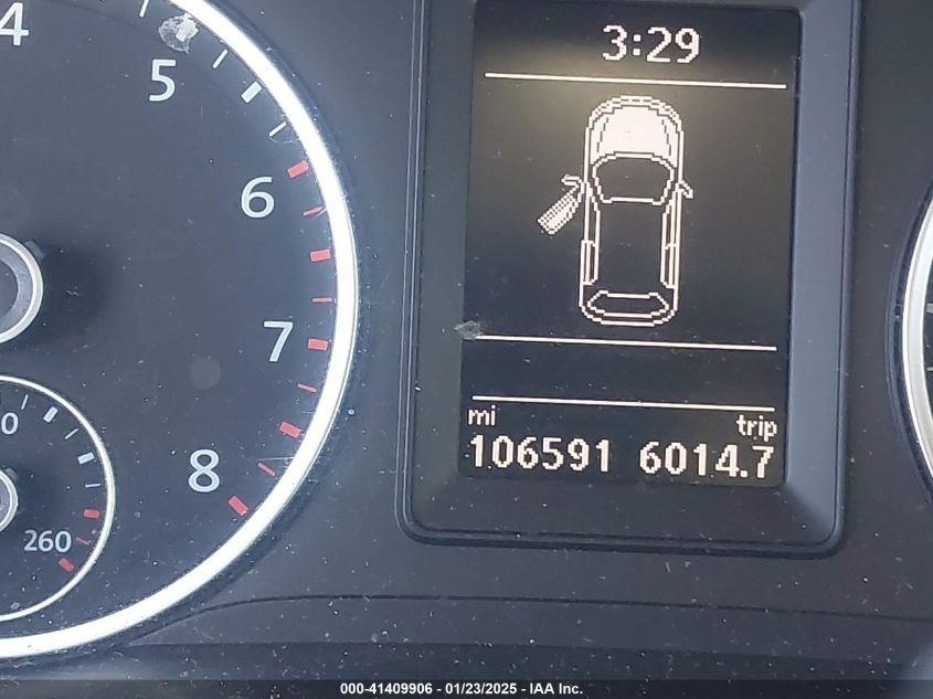 2013 Volkswagen Tiguan S VIN: WVGBV3AX1DW601892 Lot: 41409906