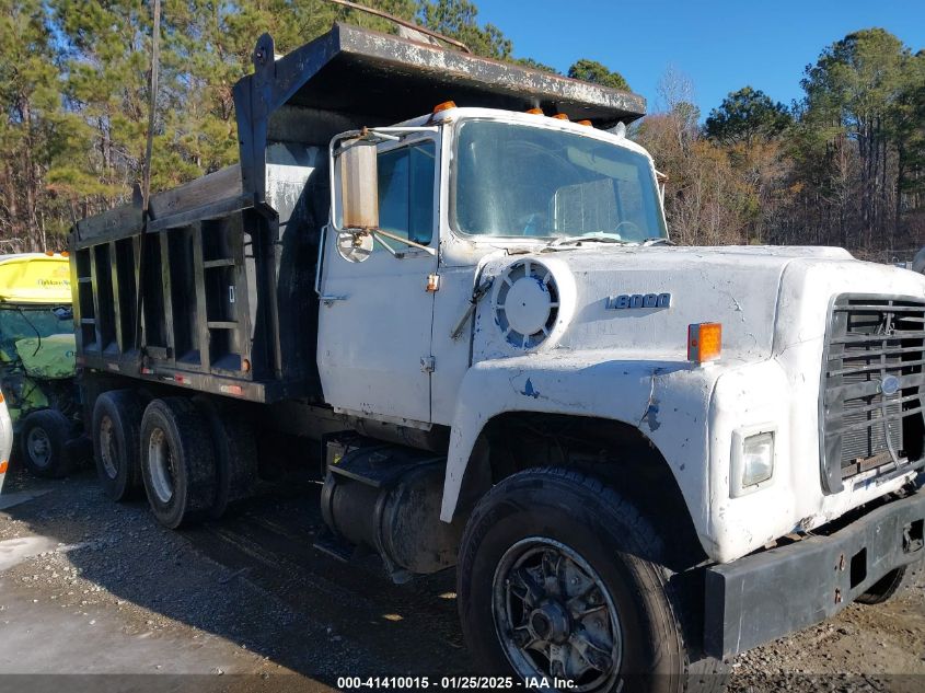 1987 Ford L-Series Lt8000 VIN: 1FDYU80U5HVA35474 Lot: 41410015