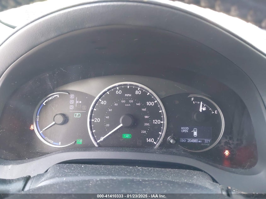 2012 LEXUS CT 200H VIN: JTHKD5BH8C2077347