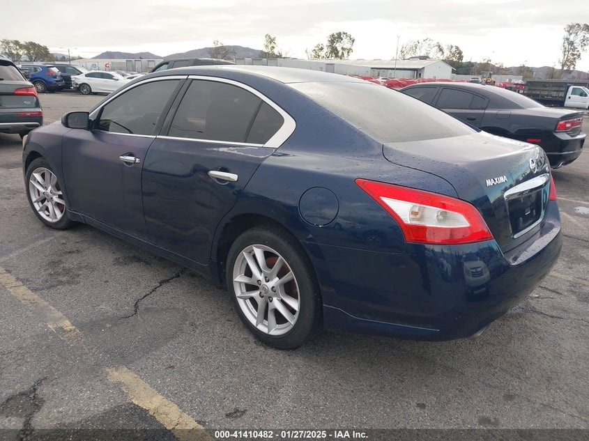 2009 NISSAN MAXIMA VIN: 1N4AA51E09C811100
