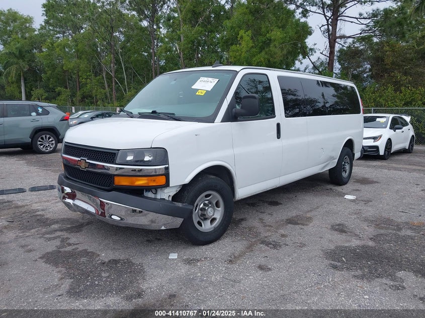 2017 CHEVROLET EXPRESS 3500 LT - 1GAZGPFG1H1167532
