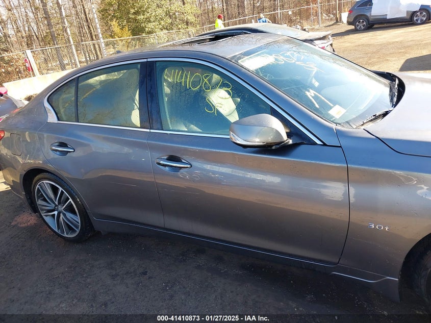 2016 INFINITI Q50 3.0T PREMIUM - JN1EV7AR6GM344743
