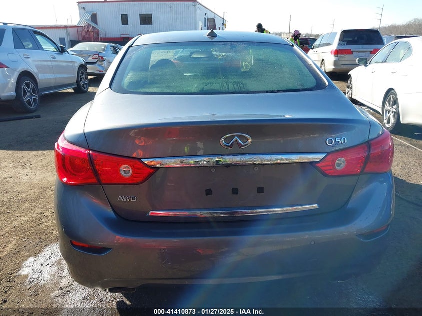 2016 INFINITI Q50 3.0T PREMIUM - JN1EV7AR6GM344743