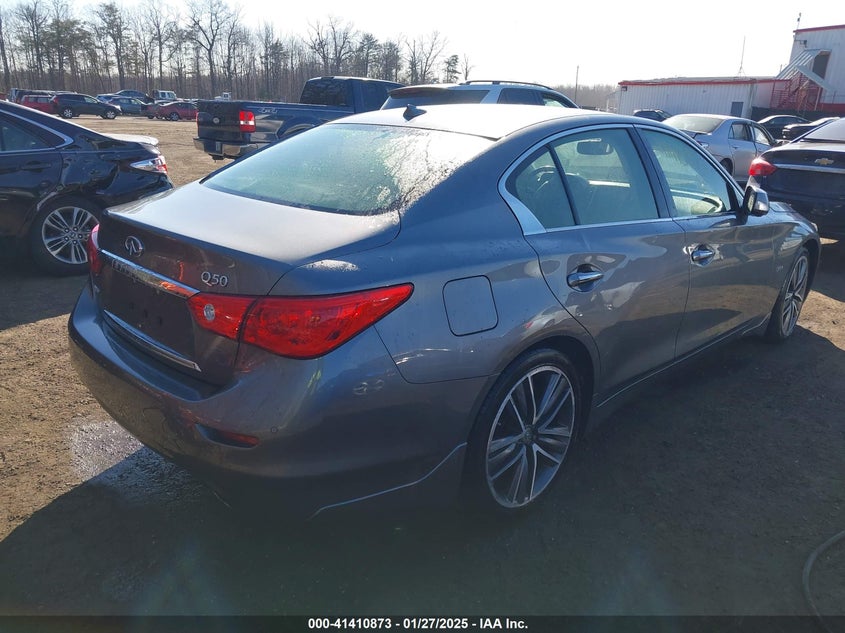 2016 INFINITI Q50 3.0T PREMIUM - JN1EV7AR6GM344743