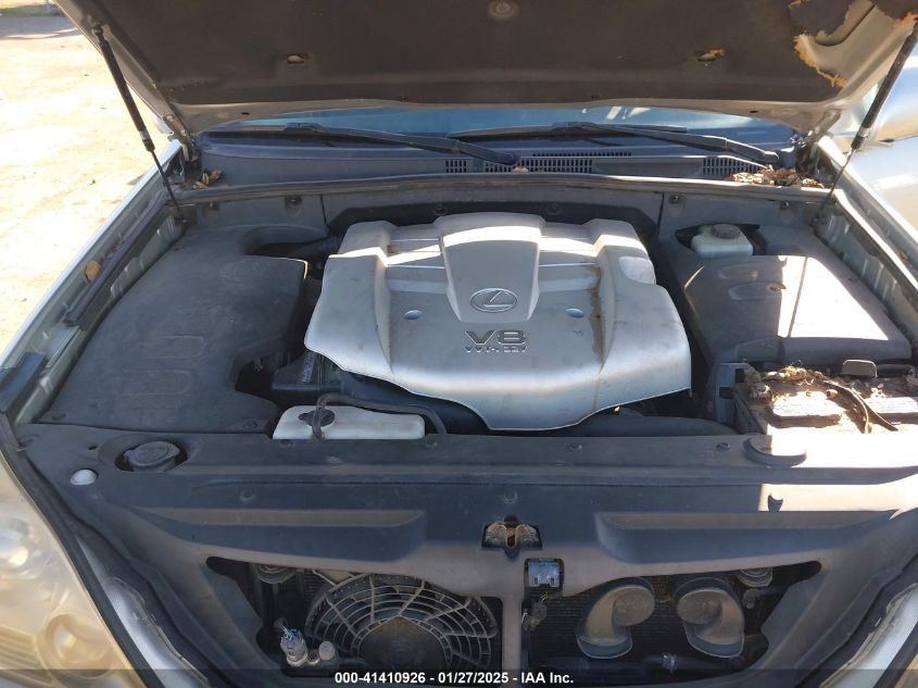 2005 Lexus Gx 470 VIN: JTJBT20X250071861 Lot: 41410926