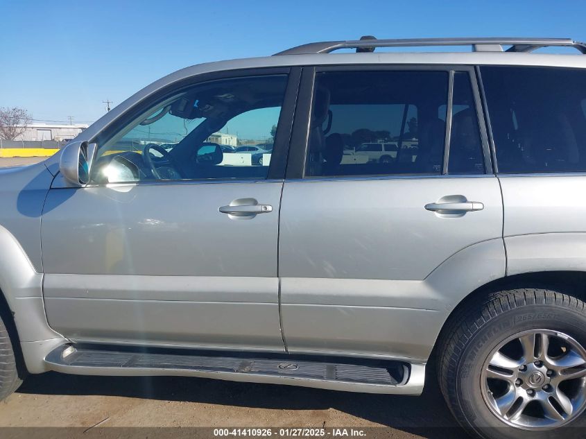 2005 Lexus Gx 470 VIN: JTJBT20X250071861 Lot: 41410926